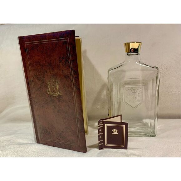 5 VINTAGE EMPTY ALCOHOL bar BOTTLES LOT whisky - Picture 5 of 7